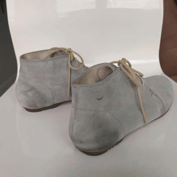 Sorel gray suede desert boots lace up - Picture 2 of 8